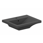 Scarabeo Butterfly 50 wash basin Matt Night — matte black enamel chrome Pakistan, Sardar & Co