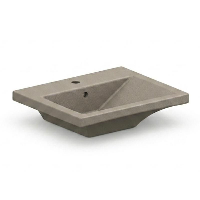Scarabeo Butterfly 50 wash basin Matt Sand — sandy matte Pakistan, Sardar & Co
