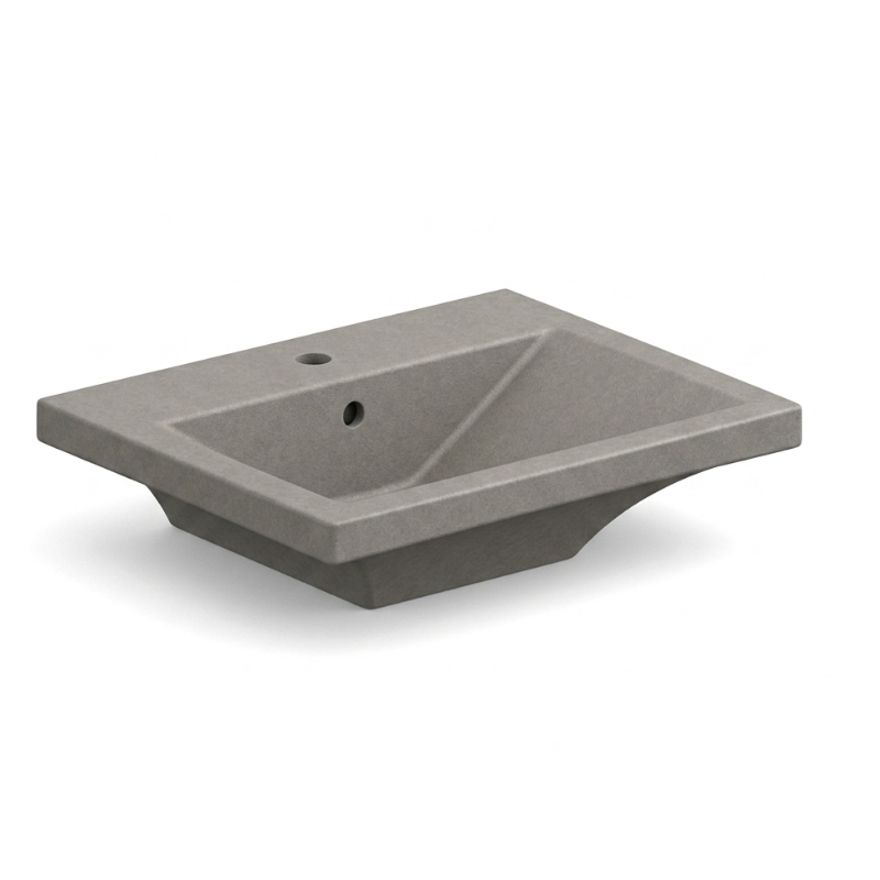Scarabeo Butterfly 50 wash basin Matt Tobacco — warm dark brown matte Pakistan, Sardar & Co