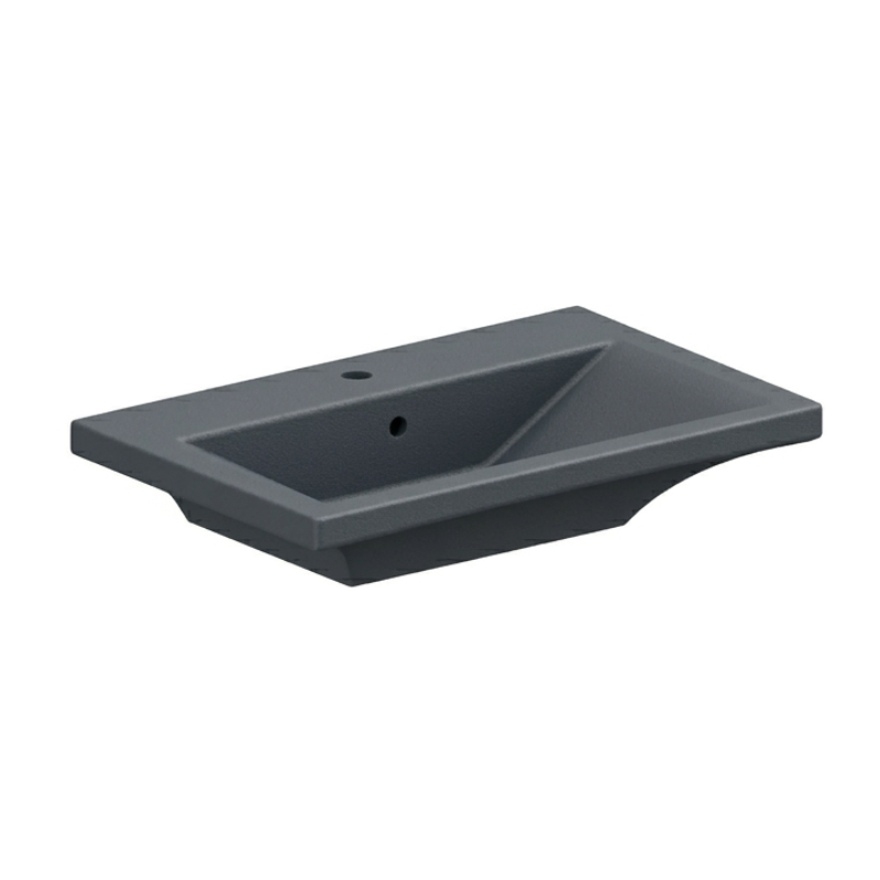 Scarabeo Butterfly 70 wash basin Matt Tobacco 700mm — warm dark brown matte Pakistan, Sardar & Co