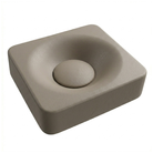 Scarabeo Fuji 50 over counter wash basin Matt Sand 500mm — sandy matte Pakistan, Sardar & Co