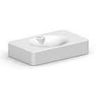 Scarabeo Fuji 70 wall mounted lay-on basin White 710mm — Pakistan, Sardar & Co