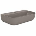 Scarabeo Glam slim washbasin Matt Tobacco 550mm — warm dark brown Pakistan, Sardar & Co