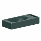 Scarabeo Hung narrow washbasin Glossy Musk 600mm — warm nude gloss Pakistan, Sardar & Co