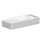 Scarabeo Hung narrow washbasin Pakistan 600x220mm white — ultra-shallow wall mounted, Sardar & Co