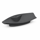 Scarabeo Kong 110R lay-on washbasin Matt Night 1090mm — matte black double vanity Pakistan, Sardar & Co
