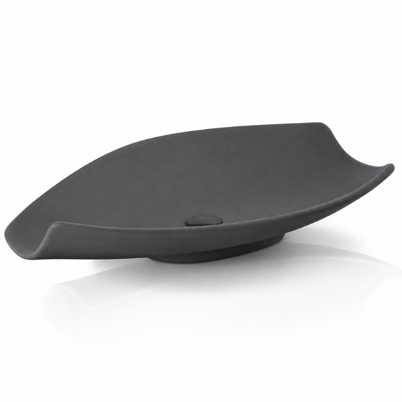 Scarabeo Kong 70 Italian washbasin Matt Night 720mm — matte black Pakistan, Sardar & Co