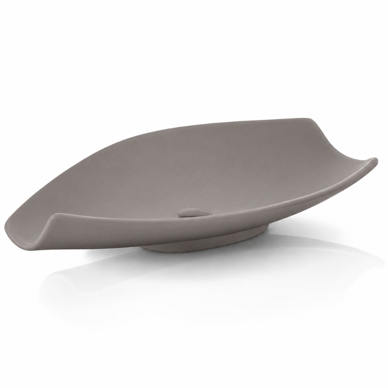 Scarabeo Kong 70 Italian washbasin Matt Tobacco 720mm — warm dark brown Pakistan, Sardar & Co
