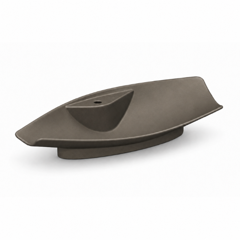 Scarabeo Kong 90R high quality washbasin Ardesia 900mm — slate grey Pakistan, Sardar & Co