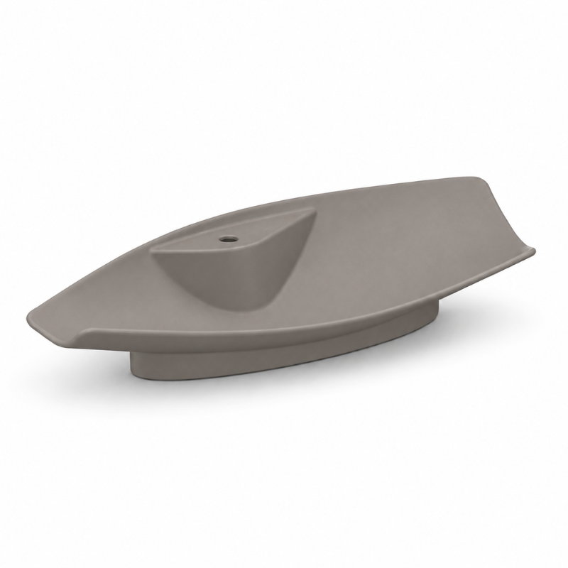Scarabeo Kong 90R high quality washbasin Matt Tobacco 900mm — warm dark brown Pakistan, Sardar & Co