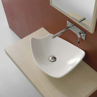 Scarabeo Kong modern washbasin Pakistan installed — Braconi Calisti design CE certified, Sardar & Co Rawalpindi