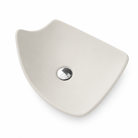Scarabeo Kong modern washbasin Pearl — iridescent off-white Pakistan, Sardar & Co