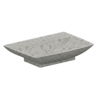 Scarabeo Kylis patterned washbasin Floral Gray 630mm rectangular — decorative Pakistan, Sardar & Co