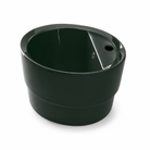Scarabeo Matty Oval built in washbasin in a Glossy Musk finish