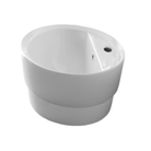 Scarabeo Matty Oval built in washbasin for a highend bathroom vanity counter.