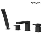 Valvex ARS 4-hole bath mixer with accessories in Black, Sardar & Co Pakistan