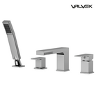 Valvex ARS 4-hole bath mixer with accessories in Chrome, Sardar & Co Pakistan