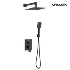 Valvex ARS concealed shower set in Black, Sardar & Co Pakistan