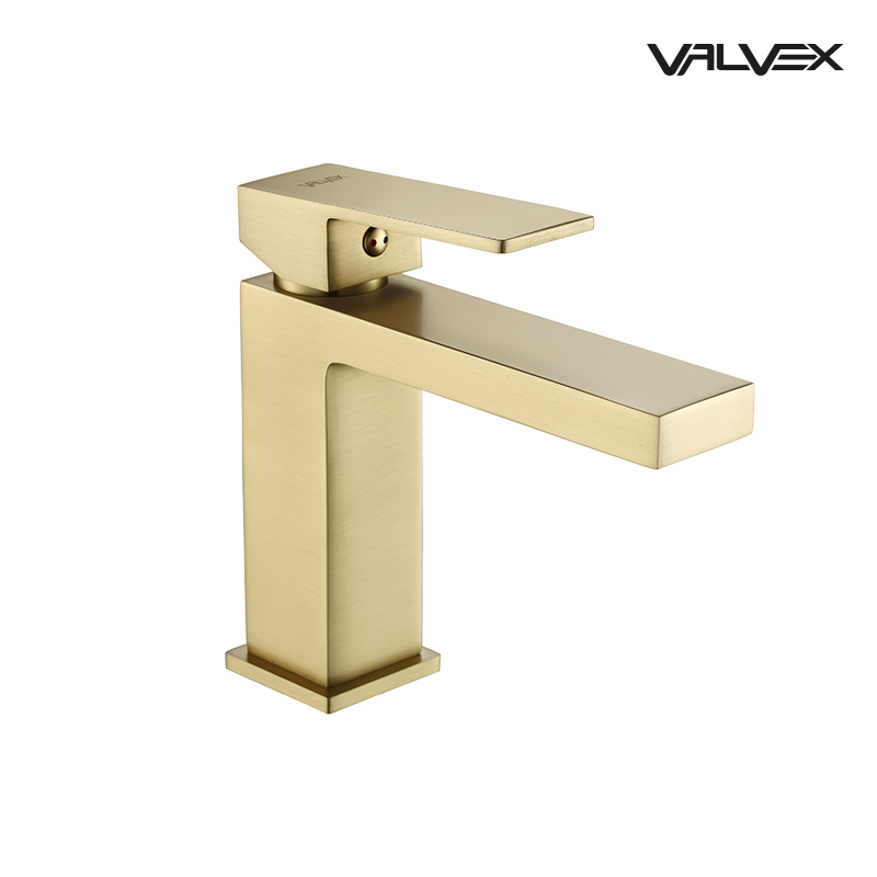 Valvex ARS freestanding basin tap in Brushed Gold, Sardar & Co Pakistan