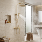 Valvex ARS 3-function shower column installed in bathroom, Sardar & Co Rawalpindi