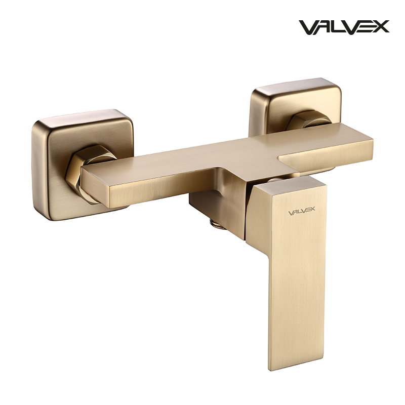 Valvex ARS wall mounted shower faucet in Brushed Gold, Sardar & Co Pakistan