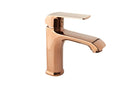 Valvex Aurora basin mixer with pop-up drain in Rose Gold, Sardar & Co Pakistan