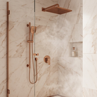 Valvex Aurora concealed shower mixer installed in bathroom, Sardar & Co Rawalpindi