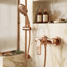 Valvex Aurora exposed shower mixer installed in bathroom, Sardar & Co Rawalpindi