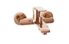 Valvex Aurora wall mounted bath mixer in Rose Gold, Sardar & Co Pakistan