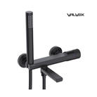 Valvex DECOR wall mounted bath mixer in Black, Sardar & Co Pakistan