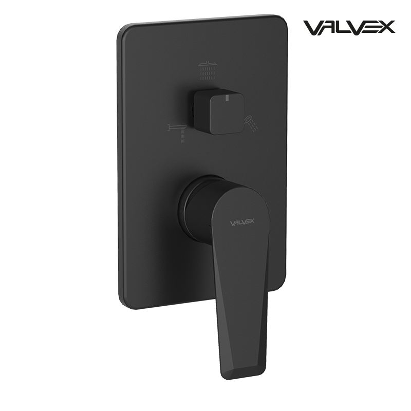 Valvex ESTO concealed tap with 3-function ceramic switch in Black, Sardar & Co Pakistan