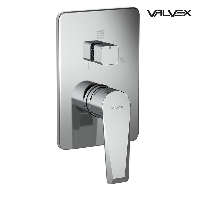 Valvex ESTO concealed tap with 3-function ceramic switch in Chrome, Sardar & Co Pakistan