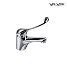 Valvex freestanding washbasin tap in Chrome with short swivel spout, Sardar & Co Pakistan