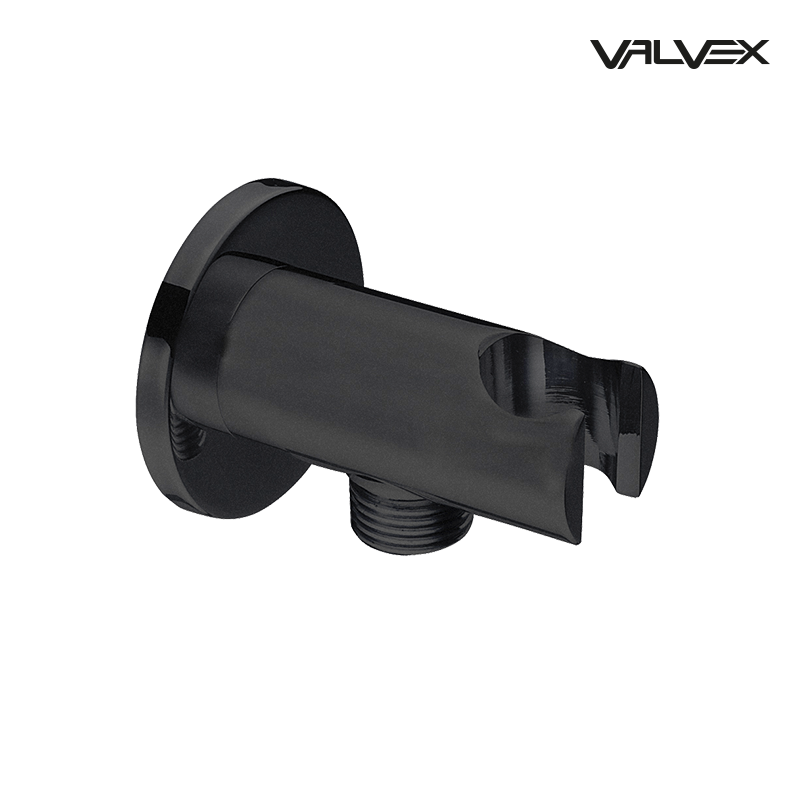 Valvex Round Plus water inlet angle valve in Black, Sardar & Co Pakistan
