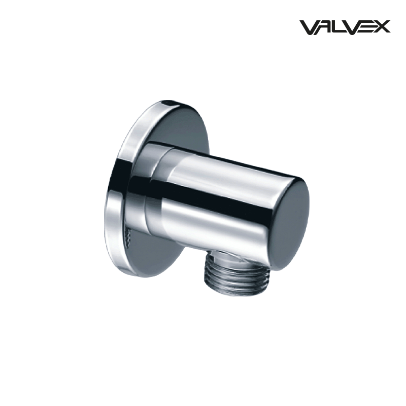 Valvex Round water inlet angle valve in Chrome, Sardar & Co Pakistan