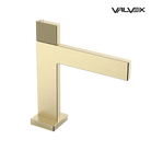 Valvex VARSO one-hole basin mixer in Brushed Gold — single lever washbasin tap, Sardar & Co Pakistan
