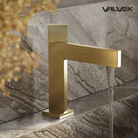 Valvex VARSO basin mixer installed on washbasin — luxury bathroom fitting, Sardar & Co Rawalpindi